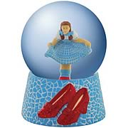 Wizard of Oz Dorothy Ruby Slippers Water Globe